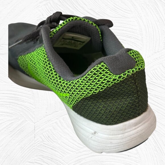 Nike Mens Revolution 3 Gray Green Running Shoes 819300-005 Size 10.5 - Picture 9 of 10